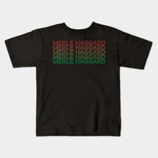 arjunthemaniac, Merle Haggard Kids T-Shirt
